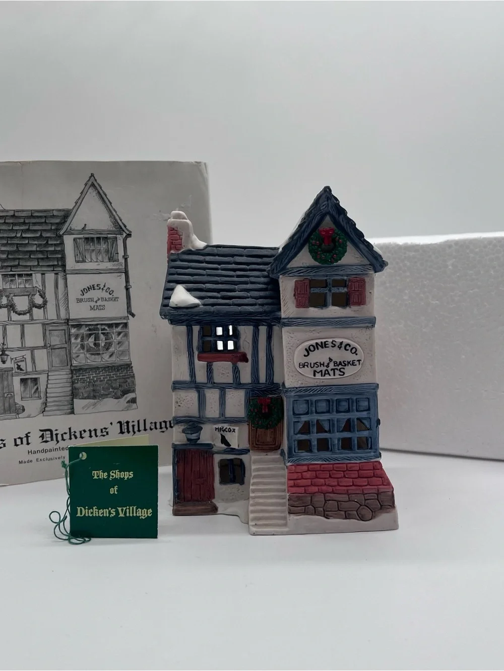 Department 56 Dickens Village Holiday House Jones & Co.
